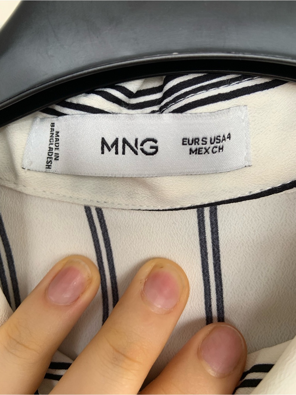 Mango stripped button down - Picture 5 of 5